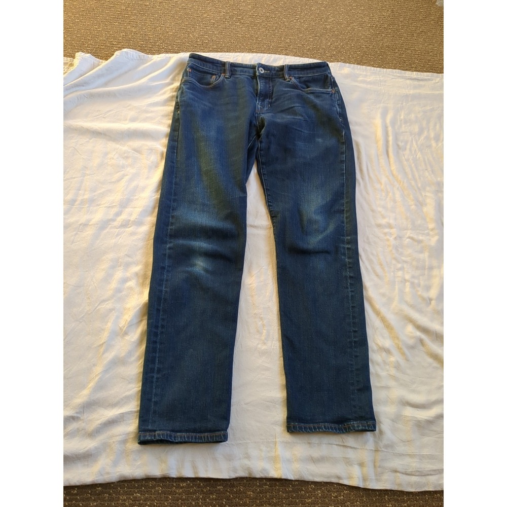 Flint & Tinder Straight Fit Selvedge‎ Jeans 31X31 Blue Sz 31